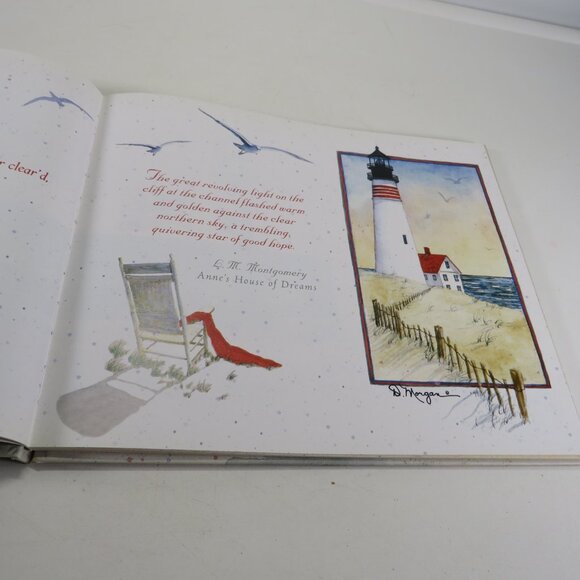 A Light for the Journey D.Morgan hardback 8.5x10 44pgs Coastal Lighthouses - Picture 4 of 13